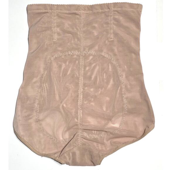 ABLESA Shapewear Tummy Control Stomach Shapewear With Girdle Tan XXXL - Picture 3 of 11